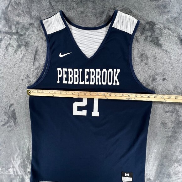 Nike Team Basketball Jersey Men M Pebblebrook High School Atlanta Georgia Team - Picture 7 of 11